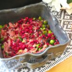 fetaost och brysselkål