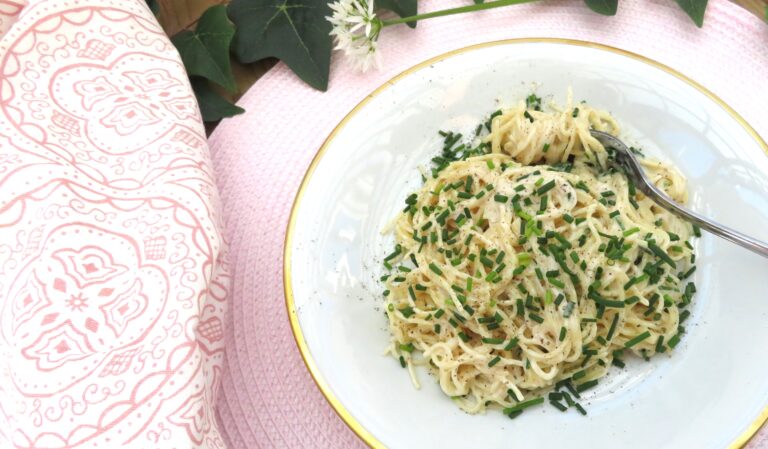 pasta med boursin sås