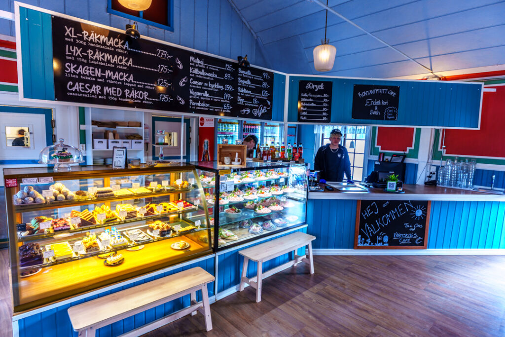 Insidan på Värmskog Cafe