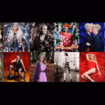 Svart ram Sagolika Kvinnor